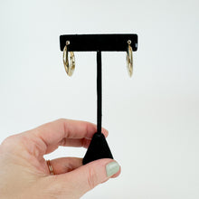 Load image into Gallery viewer, Vintage Gold Tone Hoops
