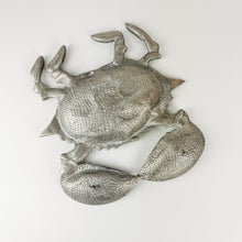 Load image into Gallery viewer, Silver Metal Crab Tray
