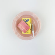 Load image into Gallery viewer, Pink Milk Glass Ashtray
