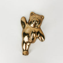 Load image into Gallery viewer, Brass Bear Hook
