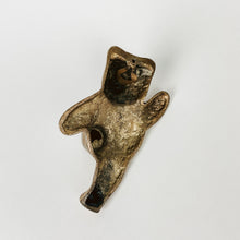 Load image into Gallery viewer, Brass Bear Hook
