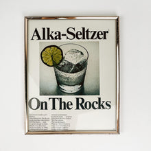 Load image into Gallery viewer, Alka-Seltzer Ad in Vintage Frame

