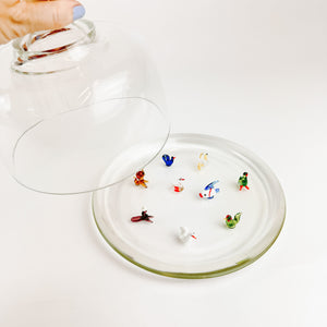 Glass Covered Plate