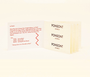 Ponsont Incense Paper - Le Patch