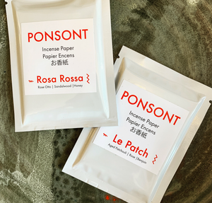 Ponsont Incense Paper - Rosa Rosa