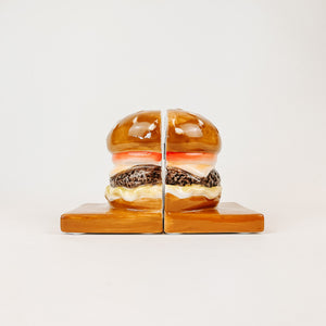 Cheeseburger Bookends
