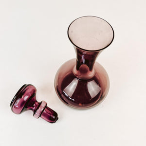 Amethyst Glass Decanter