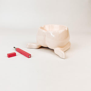 Ceramic Legs Ashtray