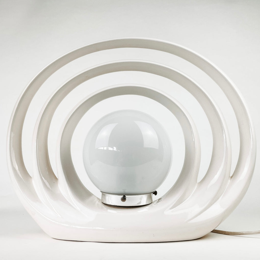 Art Deco Halo Lamp
