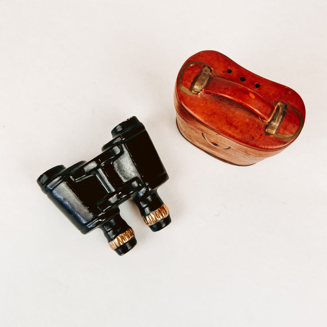 Binocular Salt and Pepper Shakers
