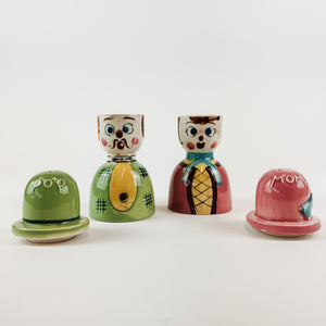 Egg Cup Salt and Pepper Shakers