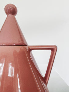 Post Modern Ceramic Tea Set in Millennium Pink