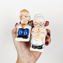 Load image into Gallery viewer, Grandma &amp; Grandpa Salt and Pepper Shakers
