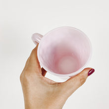 Load image into Gallery viewer, Glass Coffee/Tea Mug in Milk Pink - Sold Individually
