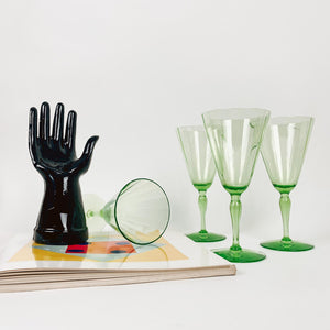 Custom sale Black Glass Hand