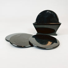 Load image into Gallery viewer, Black Stone Coasters
