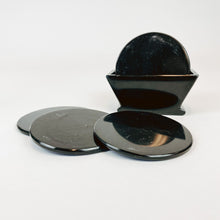 Load image into Gallery viewer, Black Stone Coasters
