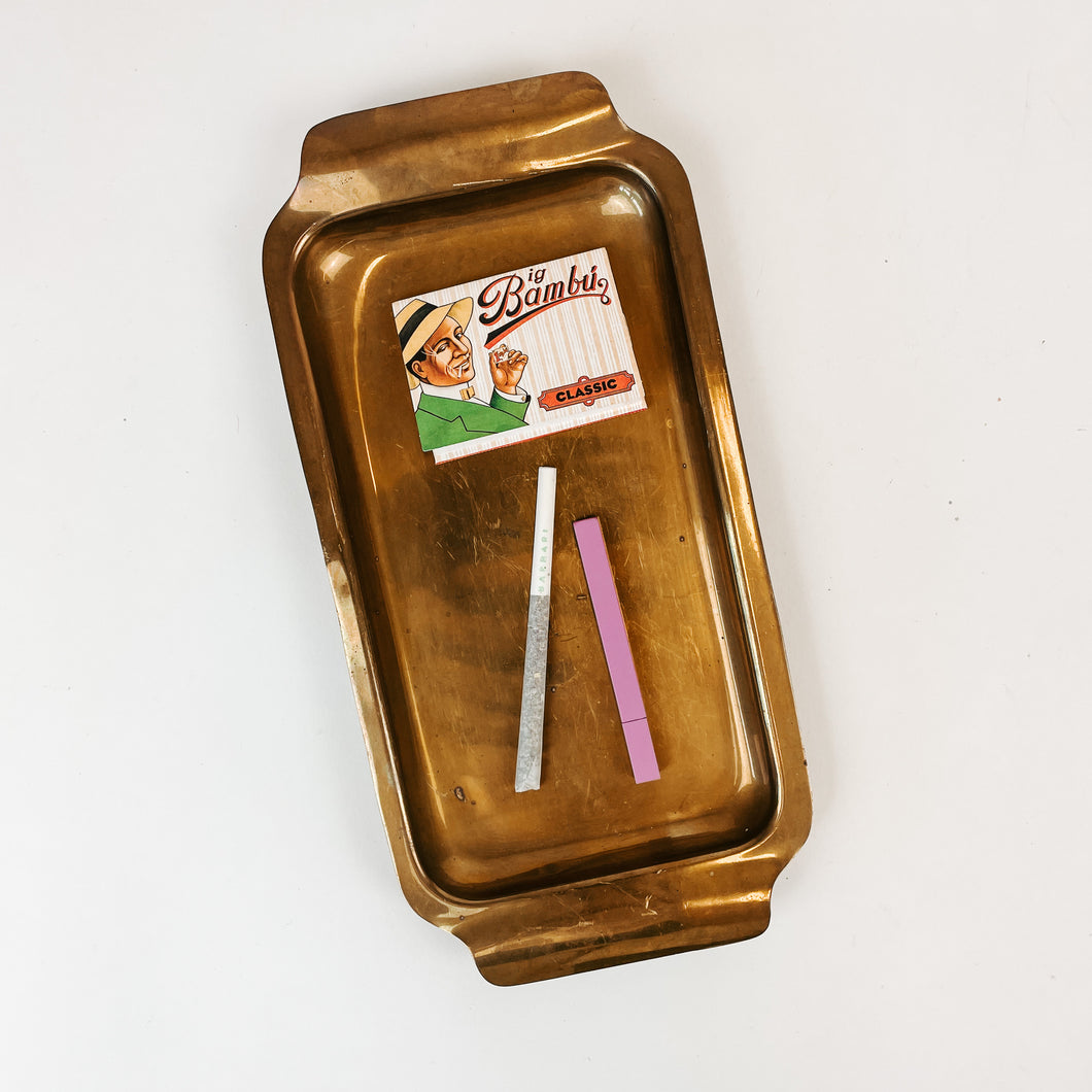 Brass Rolling Tray