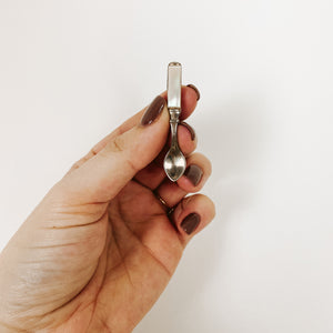 Mother Of Pearl Party Spoon Pin