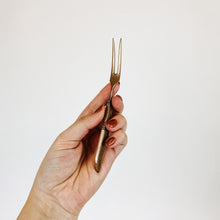 Load image into Gallery viewer, Brass Serving Fork
