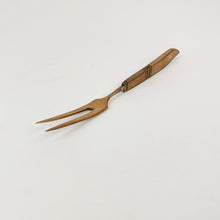 Load image into Gallery viewer, Brass Serving Fork
