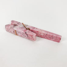 Load image into Gallery viewer, Pink Rhodonite Smoke Clip
