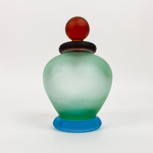 Frosted Art Glass Perfume Bottle