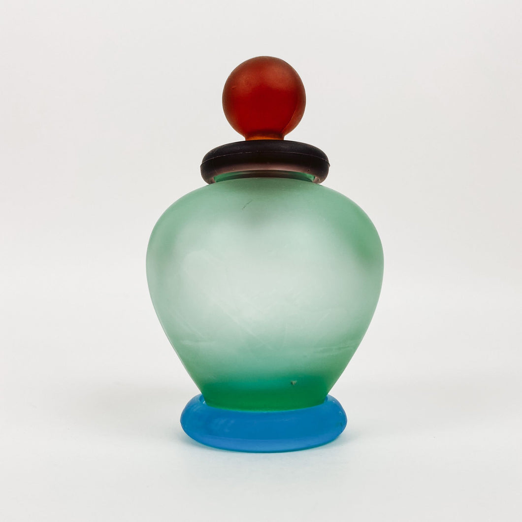 Frosted Art Glass Perfume Bottle