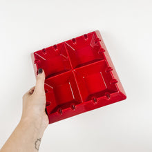 Load image into Gallery viewer, Haeger Fire Red Ceramic Ashtray
