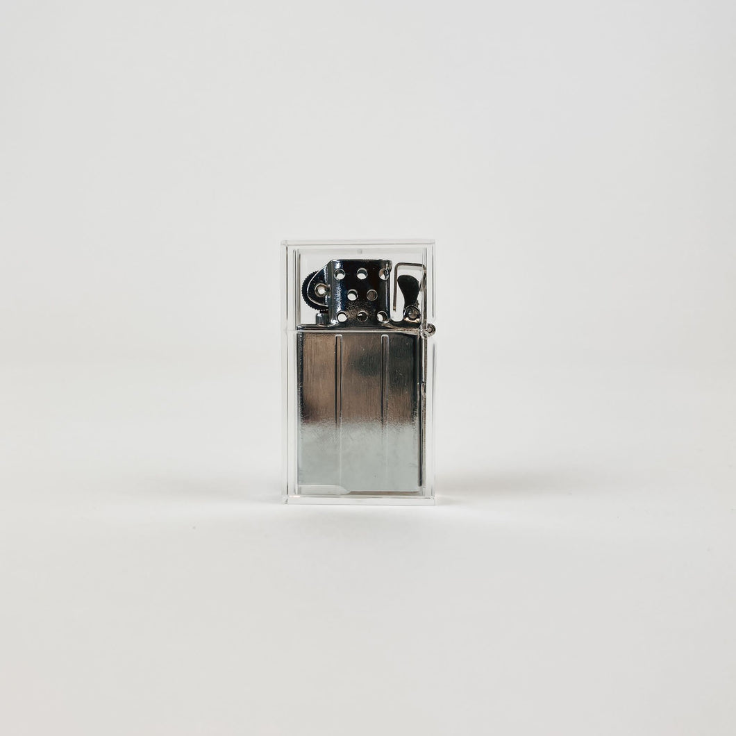 Clear Hard Edge Refillable Lighter