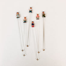 Load image into Gallery viewer, Neighborhood Character Cocktail Stirrers
