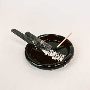 Black Glass Coaster
