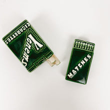 Load image into Gallery viewer, Cigarettes and Matches Salt and Pepper Shakers
