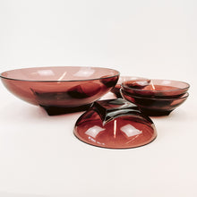 Load image into Gallery viewer, Amethyst Glass Serving Set
