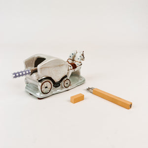 Horse and Carriage Ashtray