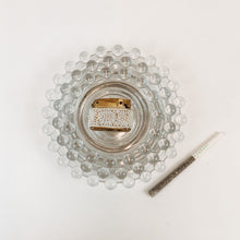 Load image into Gallery viewer, 3 Piece Candlewick Ashtray Set
