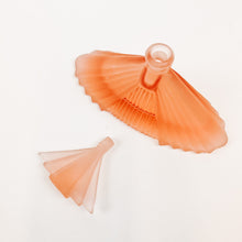 Load image into Gallery viewer, Frosted Pink Deco Perfume Bottle
