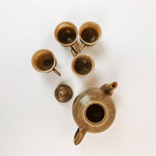 Load image into Gallery viewer, Stone Tea Pot Set
