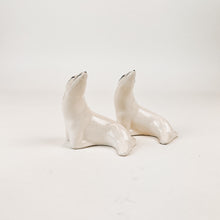 Load image into Gallery viewer, Pair of Seal Salt and Pepper Shakers
