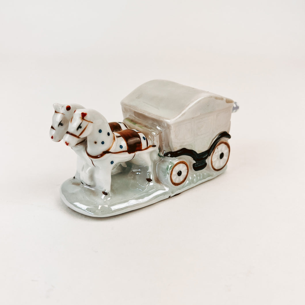 Horse and Carriage Ashtray