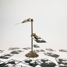Load image into Gallery viewer, Brass Card Holder
