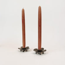 Load image into Gallery viewer, Pair of Small Metal Candlestick Holders
