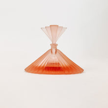Load image into Gallery viewer, Frosted Pink Deco Perfume Bottle
