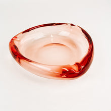 Load image into Gallery viewer, Pink Glass Ashtray

