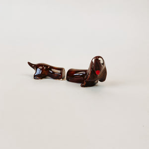 Wiener Dog Salt and Pepper Shakers