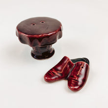 Load image into Gallery viewer, Footstool and Slippers Salt and Pepper Set
