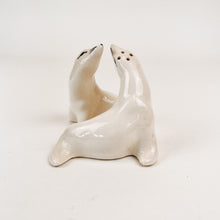 Load image into Gallery viewer, Pair of Seal Salt and Pepper Shakers
