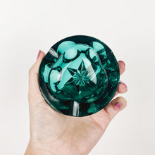 Load image into Gallery viewer, Aquamarine Glass Ashtray
