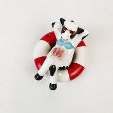 Load image into Gallery viewer, Lazy River Cow Salt and Pepper Shakers
