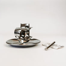 Load image into Gallery viewer, Metal Sail Boat Ashtray
